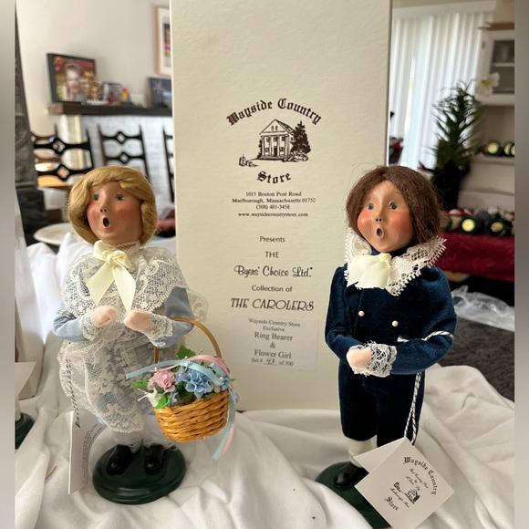 Byers Choice Ring Bearer and Flower Girl set - Picture 1 of 2